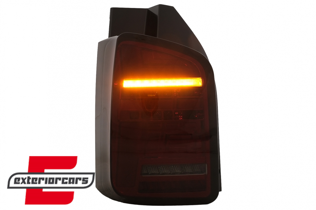 Full LED stražnja svjetla SEQ žmigavci (crvena/smoke) / Volkswagen T5.1 (2010-2015) - Slika 7
