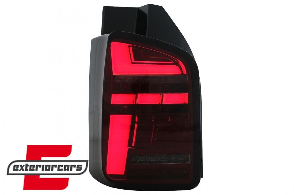 Full LED stražnja svjetla SEQ žmigavci (crvena/smoke) / Volkswagen T5.1 (2010-2015) - Slika 9