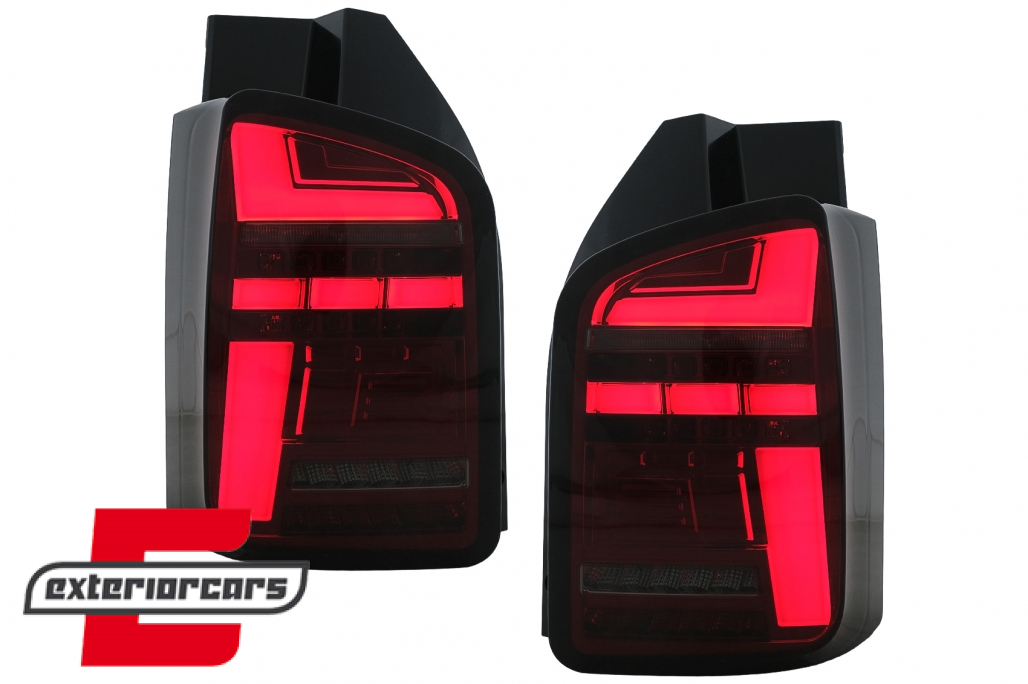 Full LED stražnja svjetla SEQ žmigavci (crvena/smoke) / Volkswagen T5.1 (2010-2015) - Slika 10