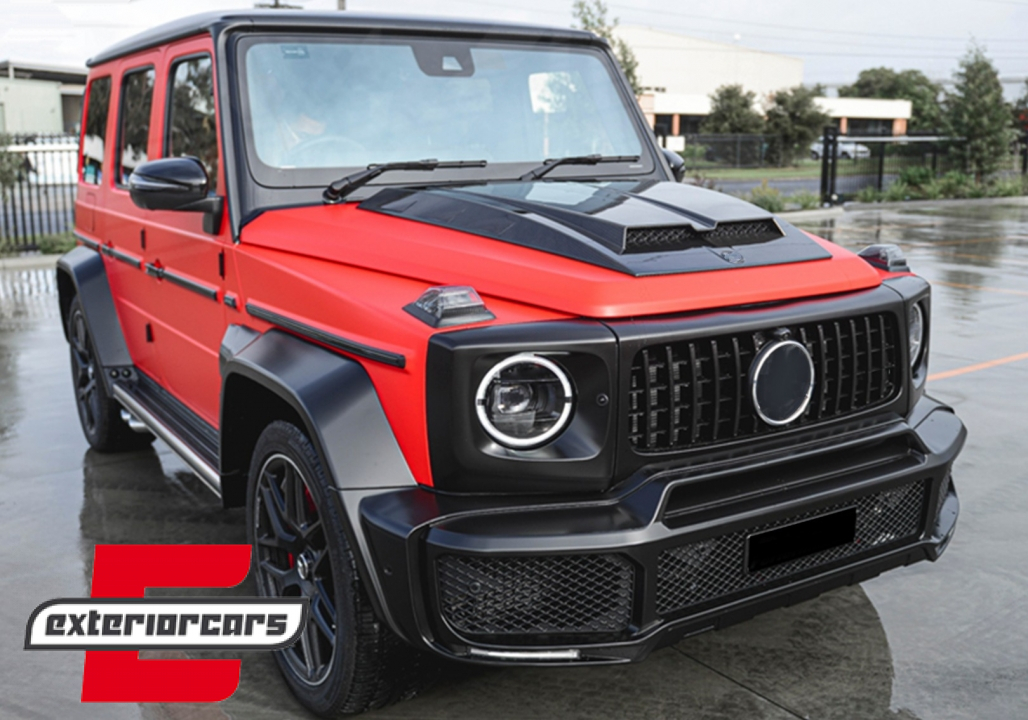 Poklopac motora - dodatak (suha karbonska vlakna) / Mercedes G-klasa W463 Facelift (2018-2022) - Slika 14
