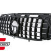 Prednja maska GT-R Panamericana dizajn (piano crna) / Mercedes GLA H247 AMG line (2020-) - Slika 2