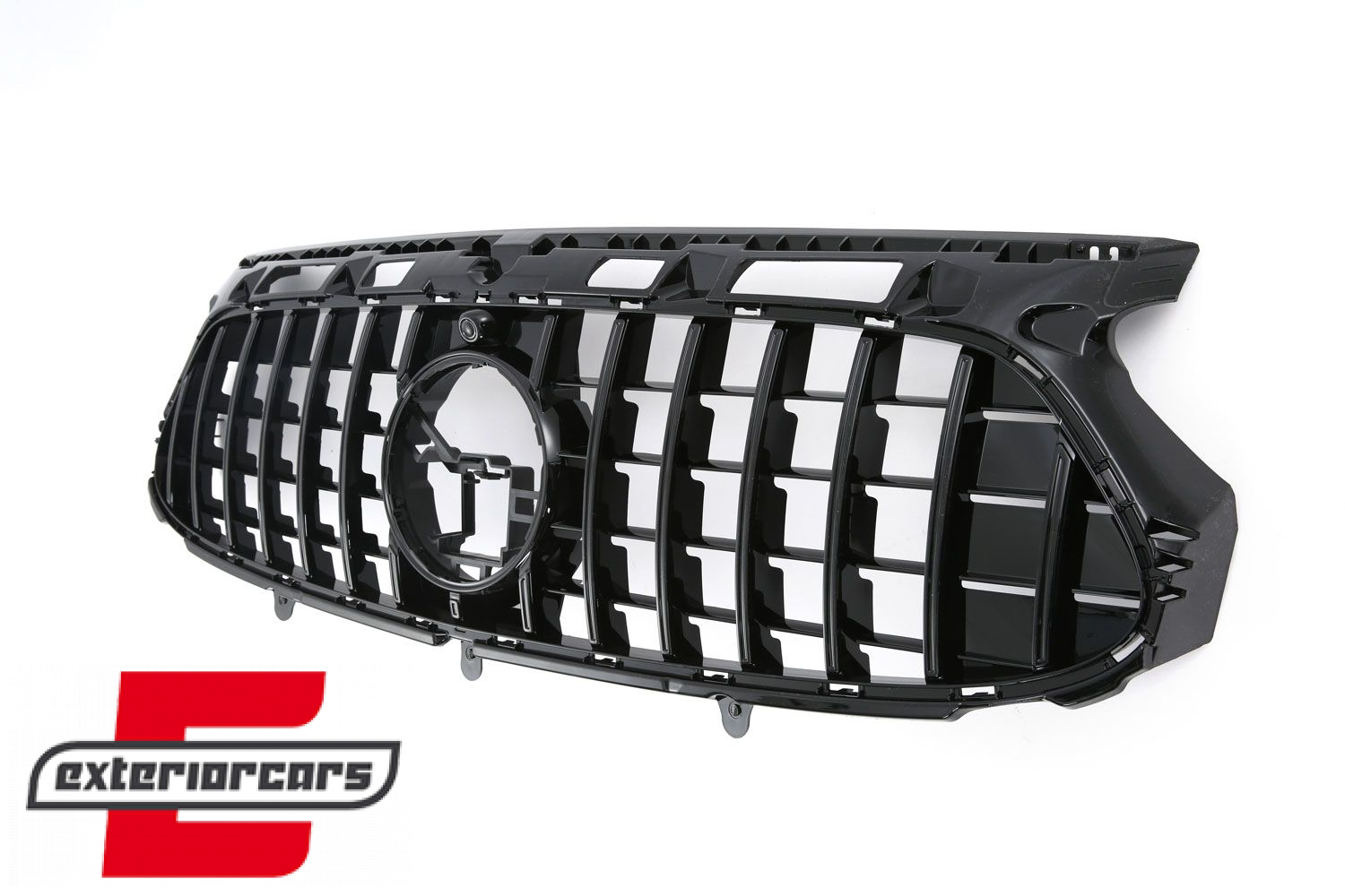 Prednja maska GT-R Panamericana dizajn (piano crna) / Mercedes GLA H247 AMG line (2020-) - Slika 2