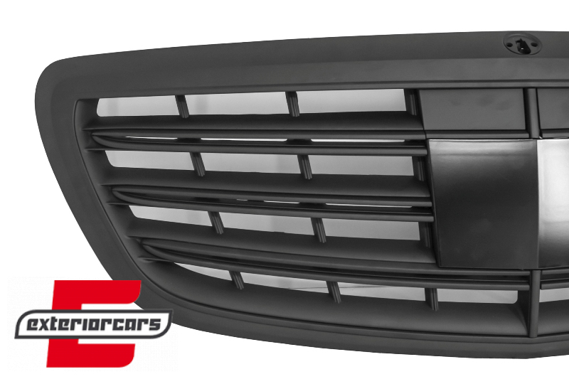 Prednja maska S63 AMG dizajn Night Vision (mat crna) / Mercedes S-klasa W222 (2014-08.2020) - Slika 3