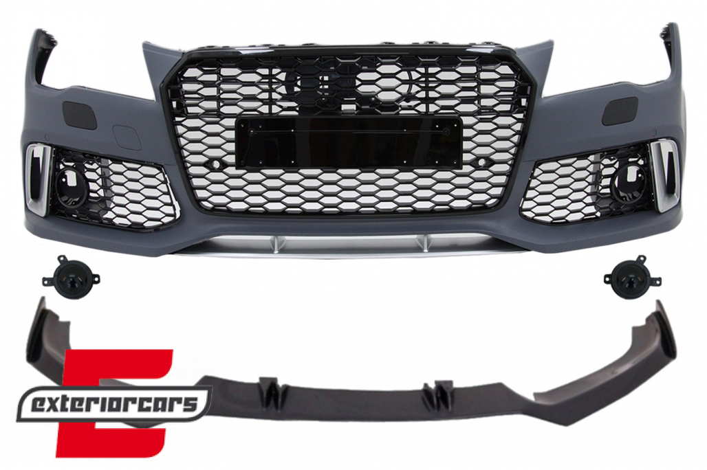 Prednji branik RS7 dizajn & prednji nastavak branika (Carbon) / Audi A7 4G (2010-2014)