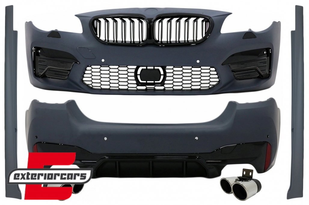 Bodykit & nastavci auspuha pretvorba u G30 LCI M5 dizajn / BMW serije 5 F10 (2010-2017)