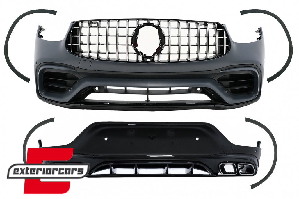 Bodykit GLC63 AMG dizajn / Mercedes GLC Coupe Facelift C253 Sport Line (2020-2022)