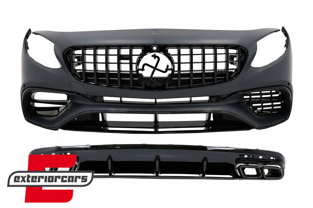 Bodykit S63 AMG dizajn (crna) / Mercedes S-klasa Coupe C217 Sport Line (2015-2021)