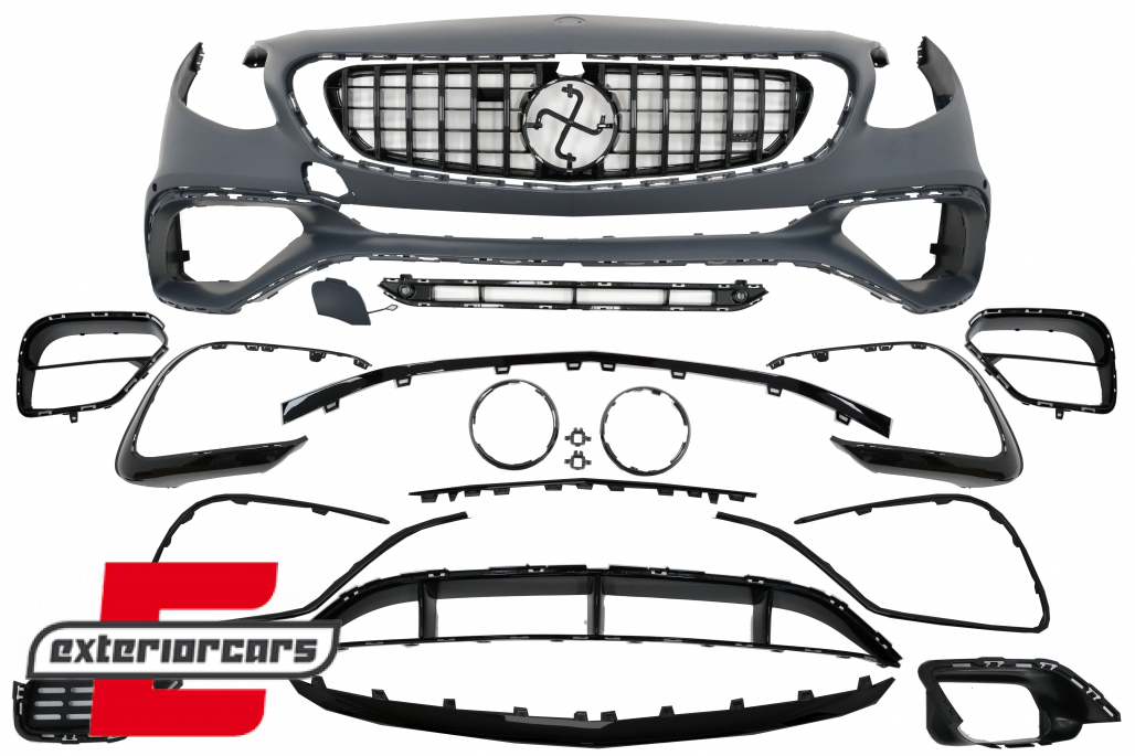 Bodykit S63 AMG dizajn (crna) / Mercedes S-klasa Coupe C217 Sport Line (2015-2021) - Slika 16