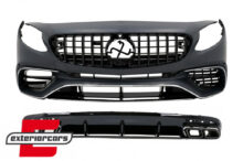 Bodykit S63 AMG dizajn (crna) / Mercedes S-klasa Coupe C217 Sport Line (2015-2021)