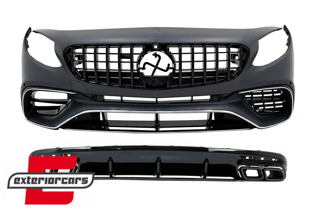 Bodykit S63 AMG dizajn (crna) / Mercedes S-klasa Coupe C217 Sport Line (2015-2021)