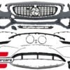 Bodykit S63 AMG dizajn (crna) / Mercedes S-klasa Coupe C217 Sport Line (2015-2021) - Slika 16