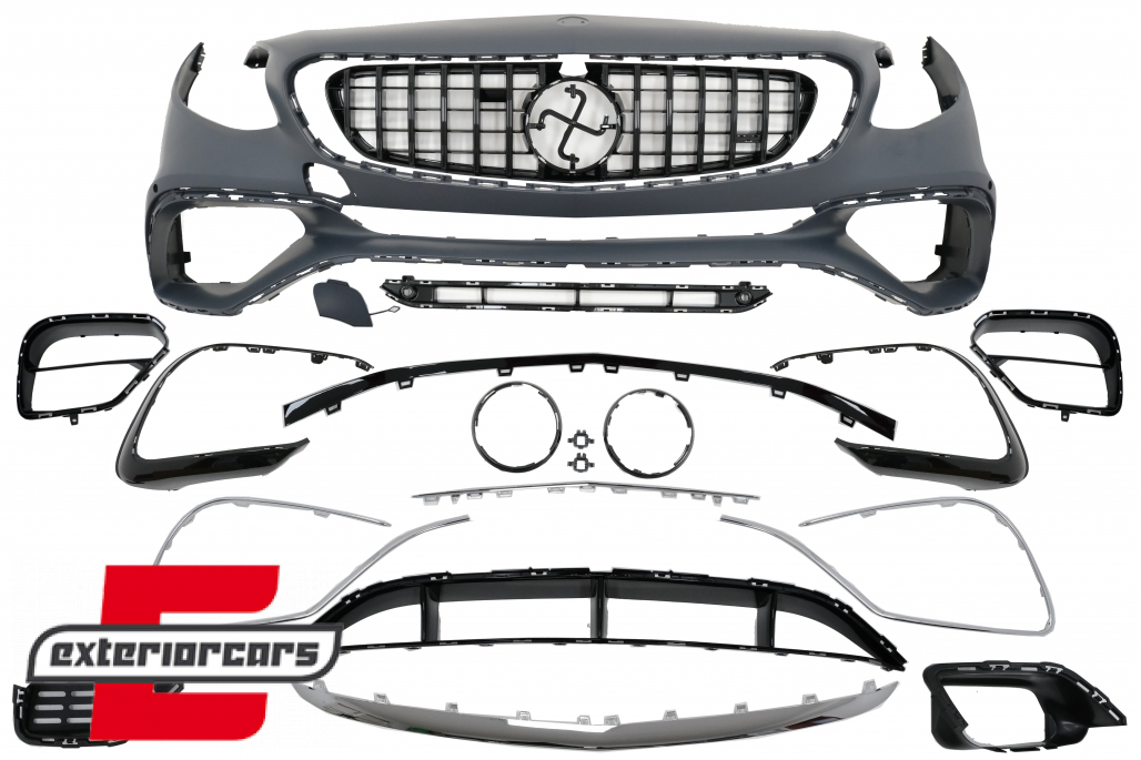 Bodykit S63 AMG dizajn (crna) / Mercedes S-klasa Coupe C217 Sport Line (2015-2021) - Slika 16
