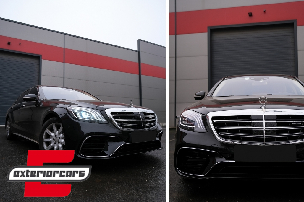 Bodykit S63 AMG Facelift dizajn / Mercedes S-klasa W222 Facelift (2013-08.2020) - Slika 11