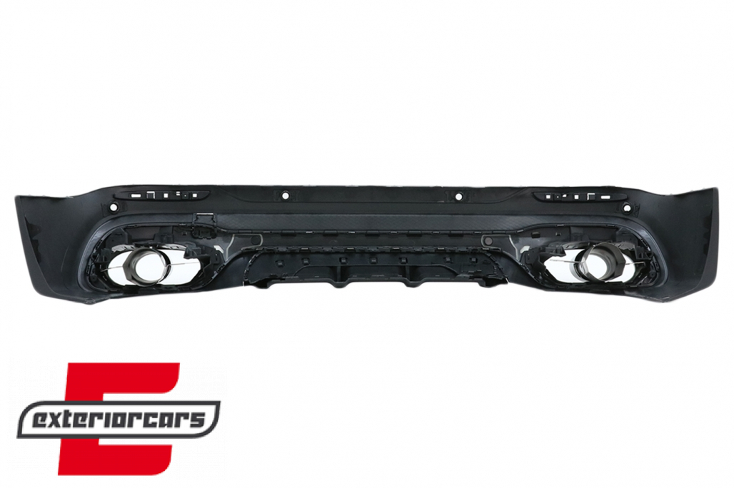 Difuzor zraka & nastavci auspuha GLB35 AMG dizajn Night paket / Mercedes GLB X247 SUV (2019-2026) - Slika 4