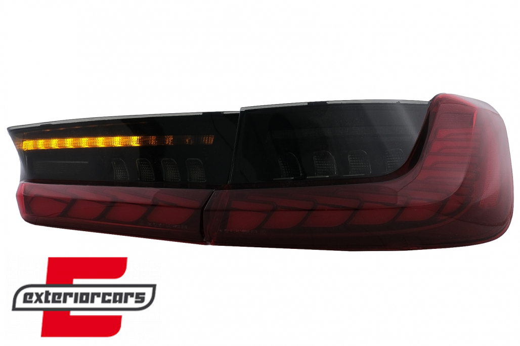 OLED full LED stražnja svjetla SEQ žmigavci (crvena) / BMW serije 3 G20 G28 M3 G80 limuzina (2018-2022) - Slika 11