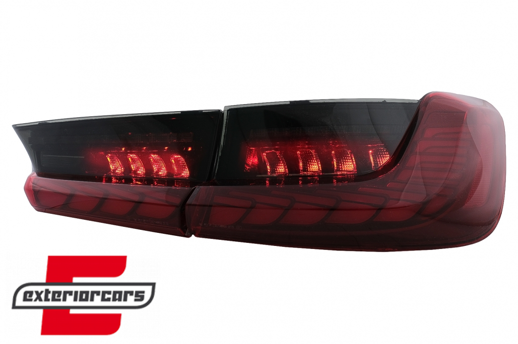 OLED full LED stražnja svjetla SEQ žmigavci (crvena) / BMW serije 3 G20 G28 M3 G80 limuzina (2018-2022) - Slika 12