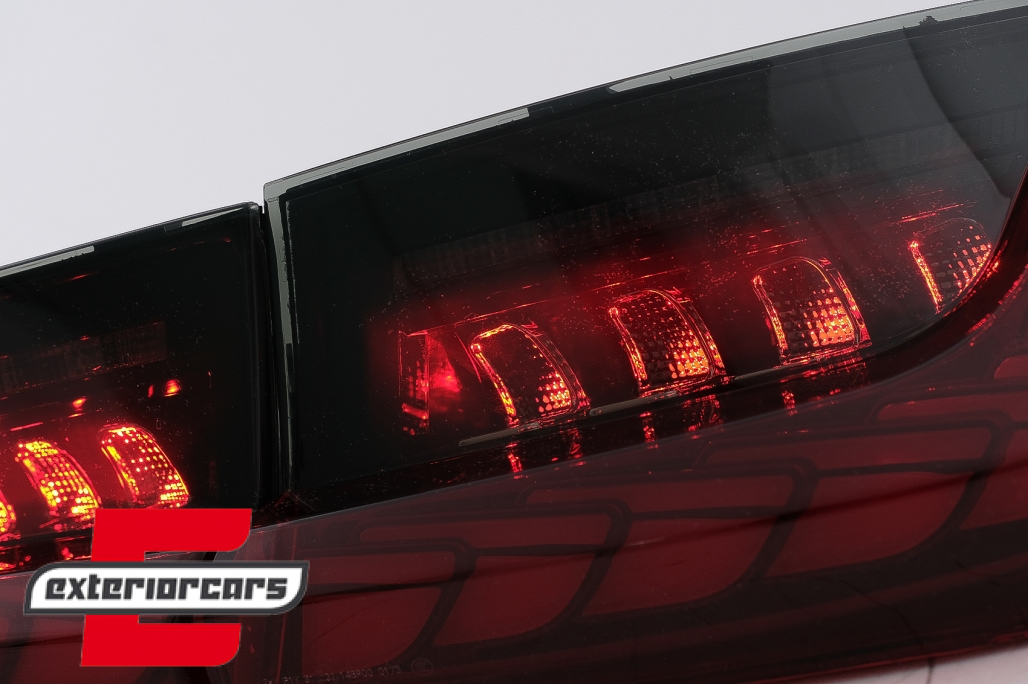 OLED full LED stražnja svjetla SEQ žmigavci (crvena) / BMW serije 3 G20 G28 M3 G80 limuzina (2018-2022) - Slika 14