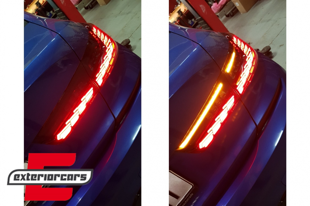 OLED full LED stražnja svjetla SEQ žmigavci (crvena) / BMW serije 3 G20 G28 M3 G80 limuzina (2018-2022) - Slika 35