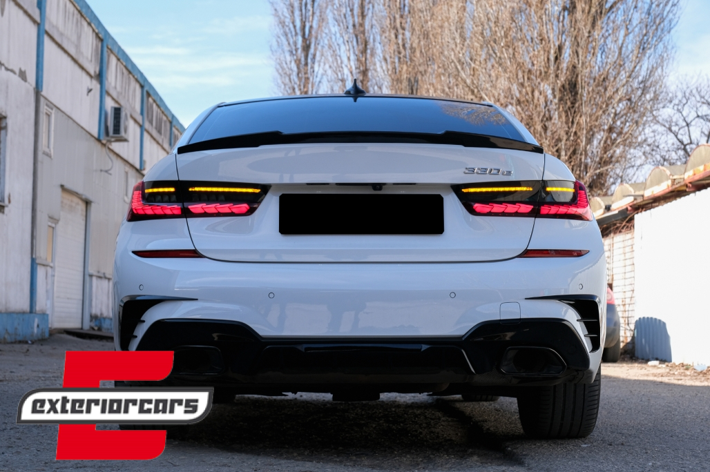 OLED full LED stražnja svjetla SEQ žmigavci (crvena) / BMW serije 3 G20 G28 M3 G80 limuzina (2018-2022) - Slika 38