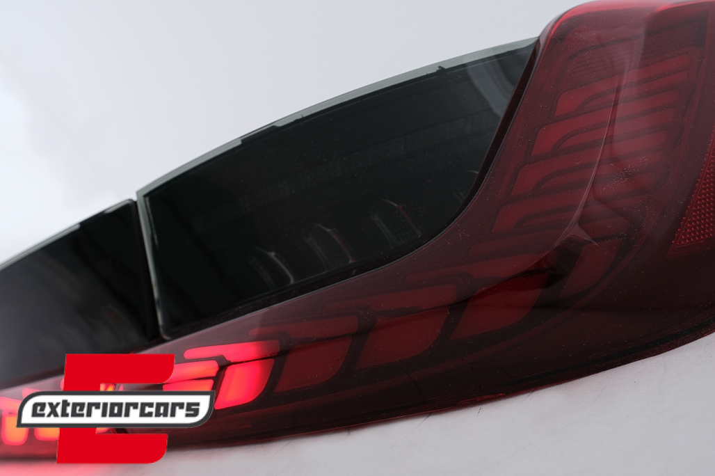 OLED full LED stražnja svjetla SEQ žmigavci (crvena) / BMW serije 3 G20 G28 M3 G80 limuzina (2018-2022) - Slika 5
