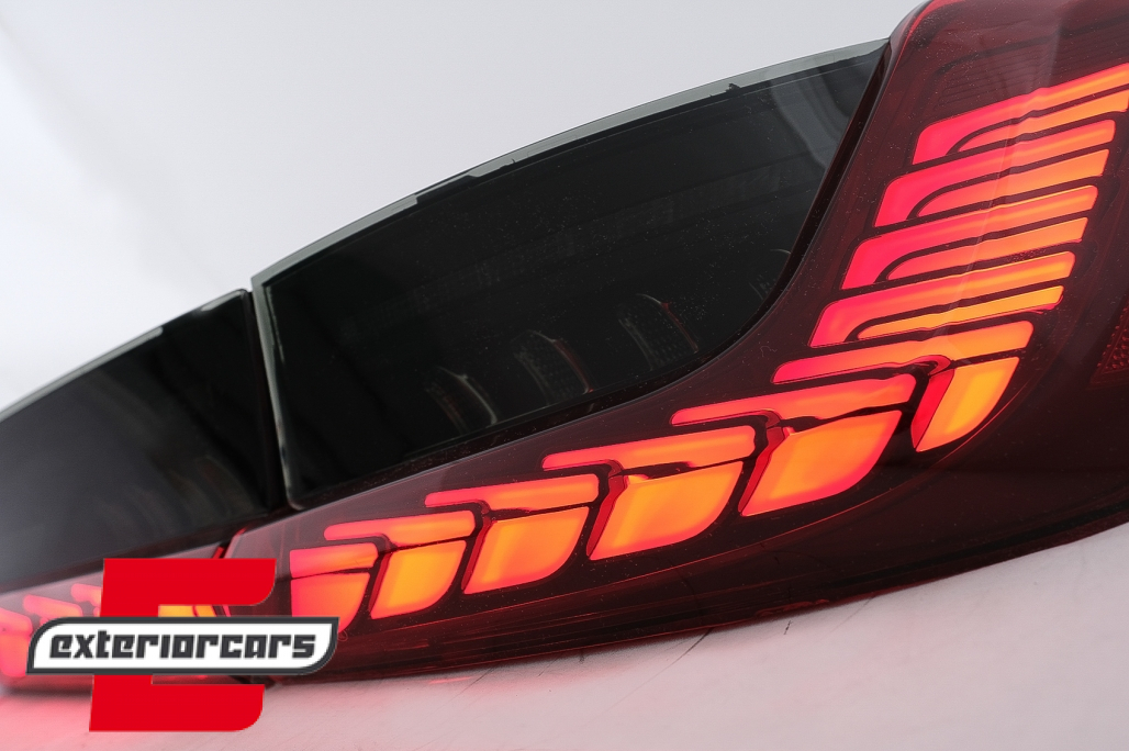 OLED full LED stražnja svjetla SEQ žmigavci (crvena) / BMW serije 3 G20 G28 M3 G80 limuzina (2018-2022) - Slika 7