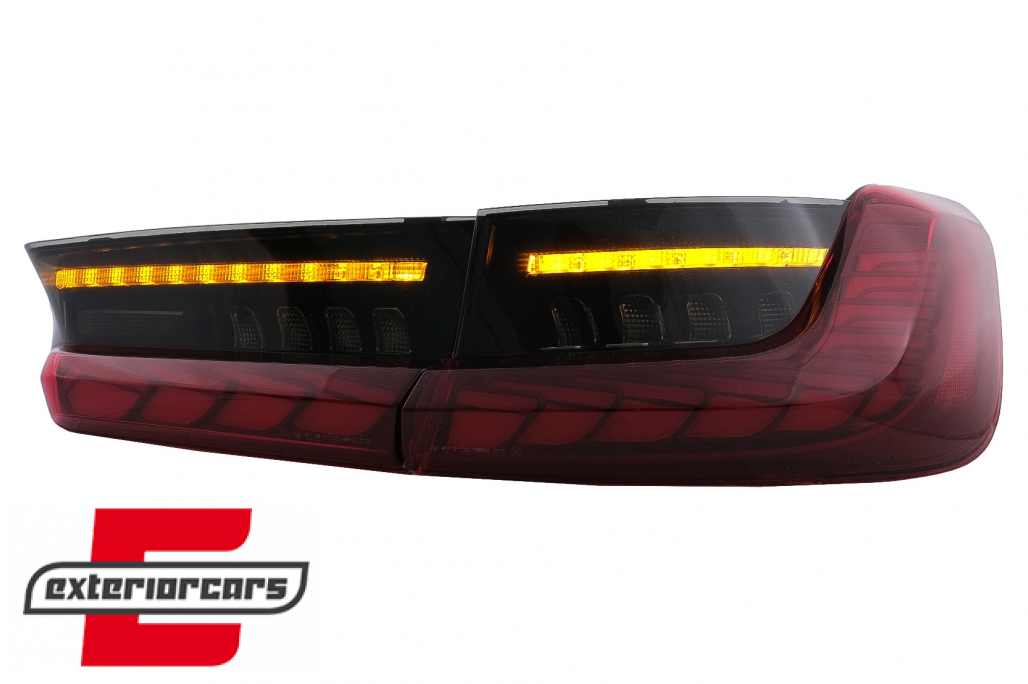OLED full LED stražnja svjetla SEQ žmigavci (crvena) / BMW serije 3 G20 G28 M3 G80 limuzina (2018-2022) - Slika 9