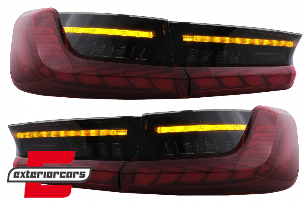 OLED full LED stražnja svjetla SEQ žmigavci (crvena) / BMW serije 3 G20 G28 M3 G80 limuzina (2018-2022) - Slika 10