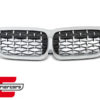 Prednja maska Diamond dizajn (srebrna) / BMW serije 3 G20 limuzina G21 karavan (2019-06.2022)