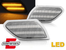 Bočni žmigavci LED (chrome) / Jeep Wrangler JL (2018-2023)