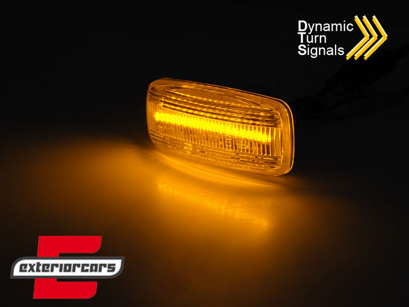 Bočni žmigavci LED SEQ (chrome) / Jeep (2007-2017) Chrysler (2005-2016) Dodge (2005-2016) Lancia Flavia (2011-2014) - Slika 2