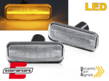 Bočni žmigavci LED SEQ (bijela) / Opel Omega B (B1) (1994-1999) (B2) (2000-2003)