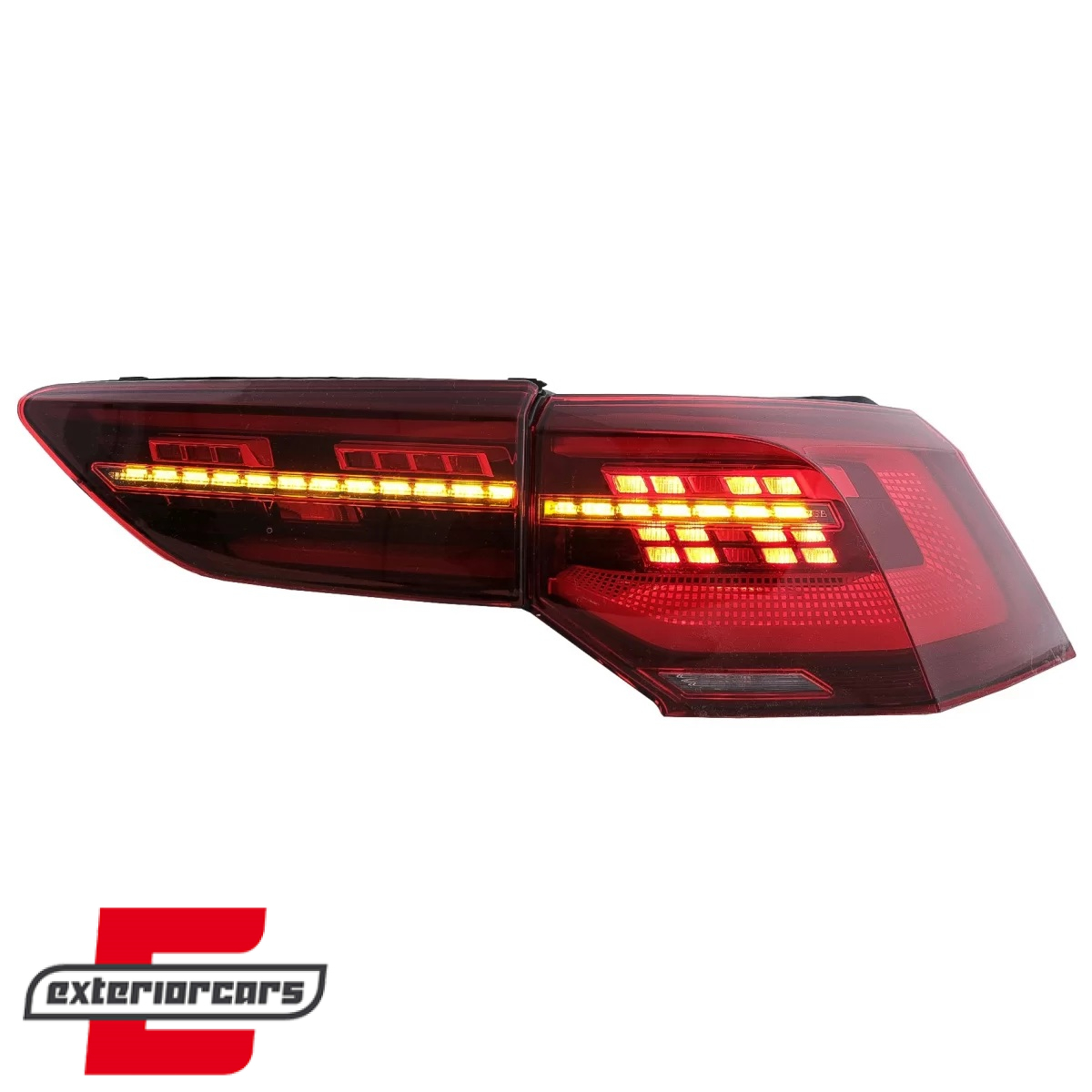 Full LED stražnja svjetla SEQ žmigavci (crvena) / VW Golf VIII Hatchback Mk8 MQB (2020-2024) - Slika 11