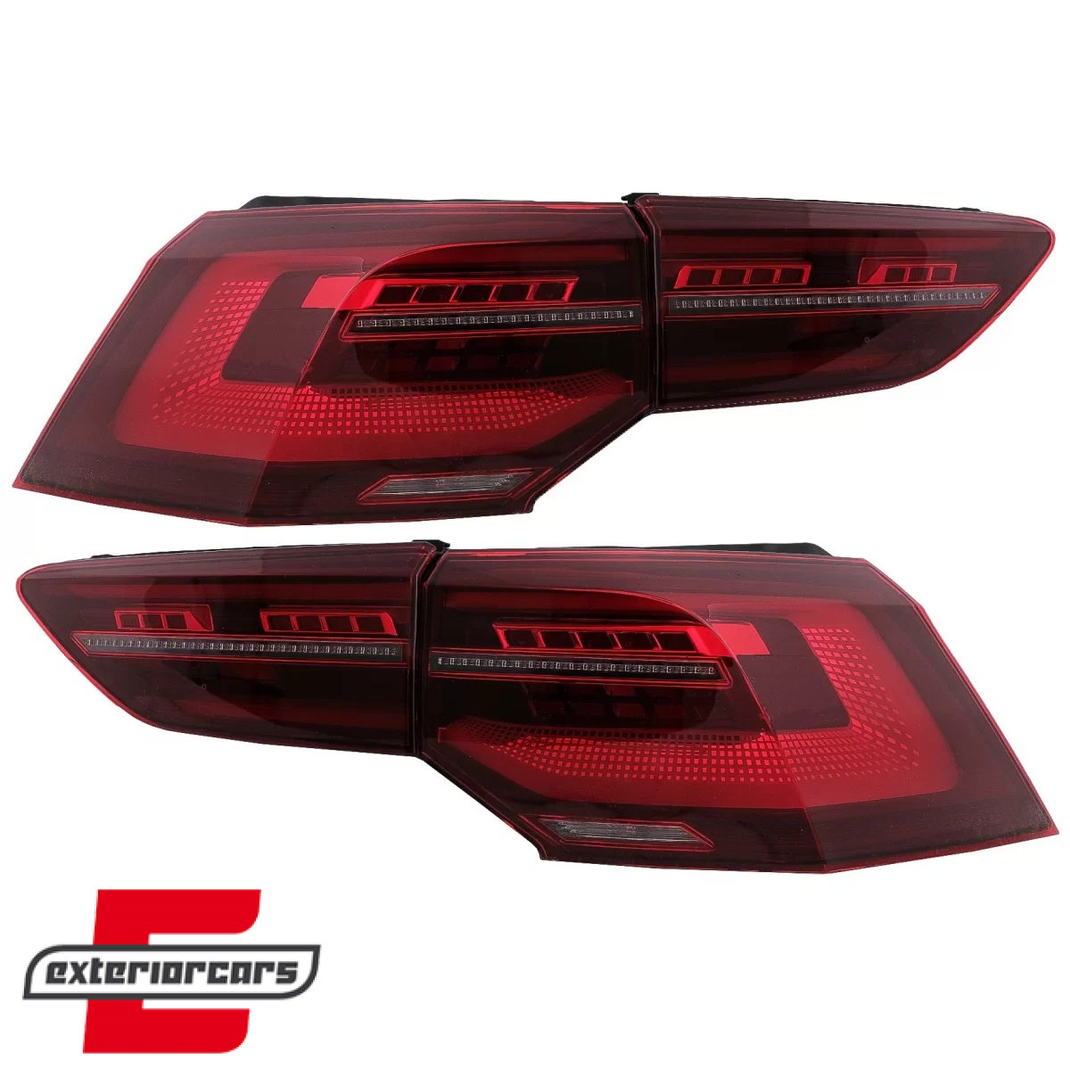 Full LED stražnja svjetla SEQ žmigavci (crvena) / VW Golf VIII Hatchback Mk8 MQB (2020-2024) - Slika 17