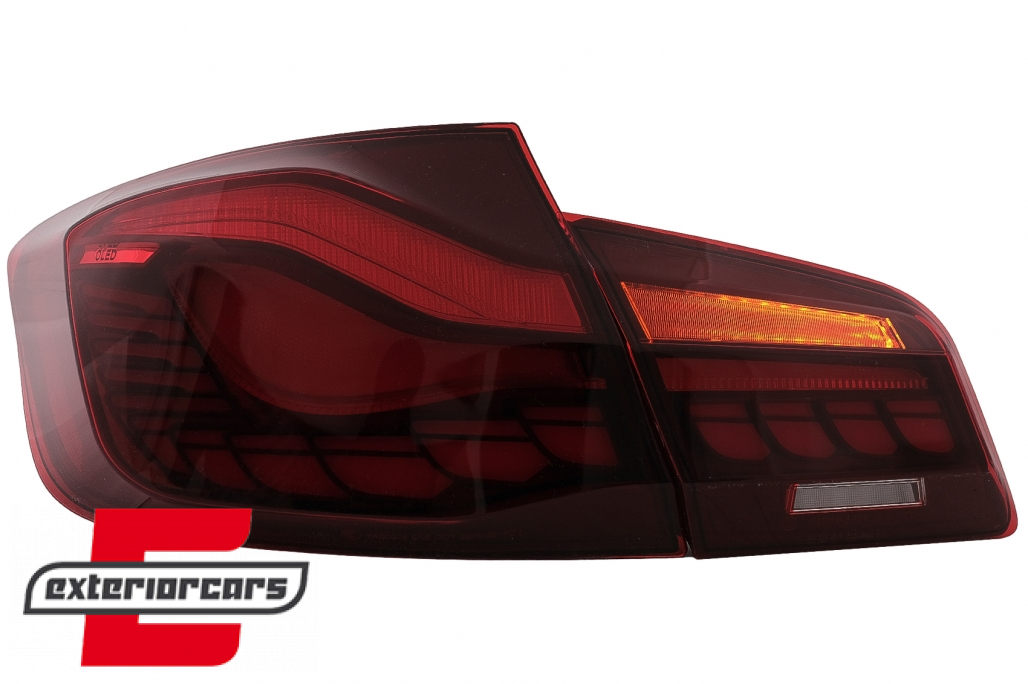 OLED stražnja svjetla SEQ žmigavci (crvena/kristal) / BMW serije 5 F10 (2011-2017) limuzina - Slika 13