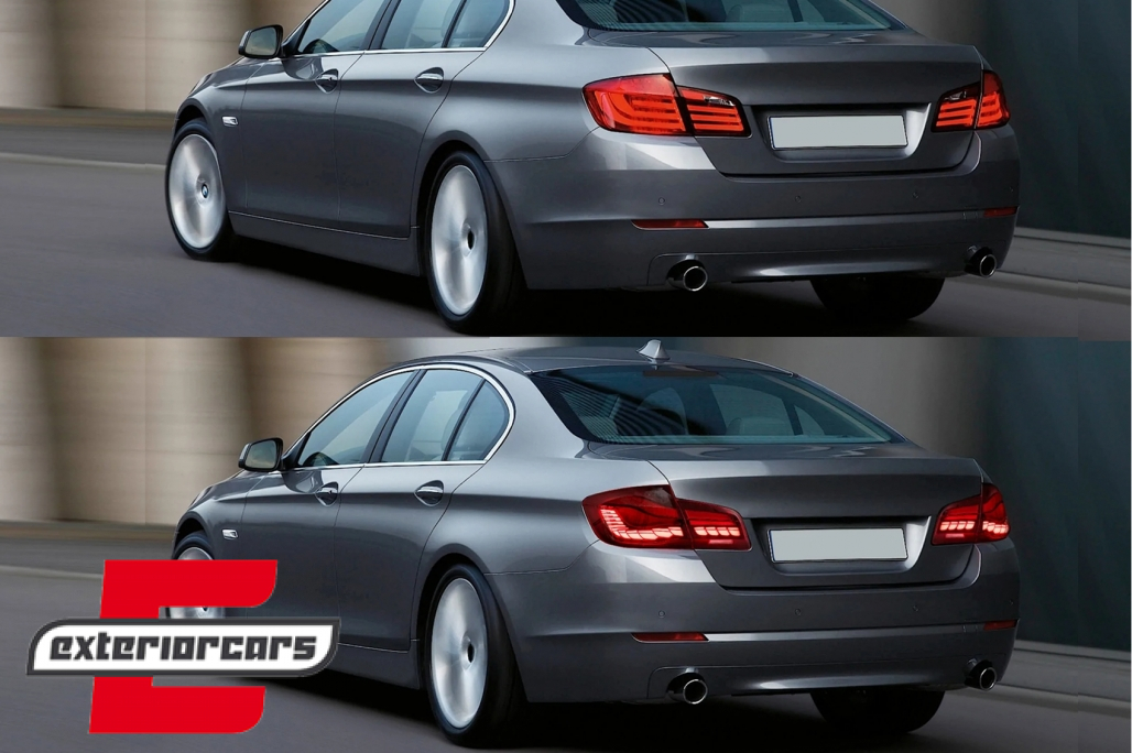 OLED stražnja svjetla SEQ žmigavci (crvena/kristal) / BMW serije 5 F10 (2011-2017) limuzina - Slika 23