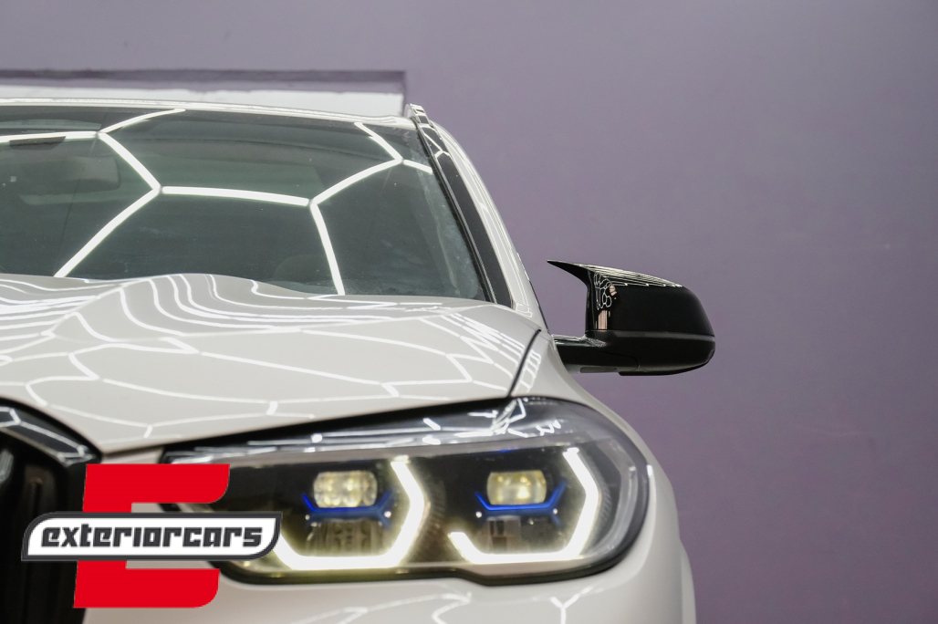 Poklopci retrovizora M Sport dizajn (piano crna) / BMW X3 G01 X3 G08 X4 G02 X5 G05 X6 G06 X7 G07 - Slika 8