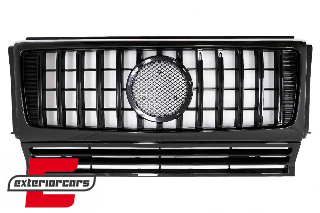 Prednja maska G63 GT-R Panamericana dizajn (piano crna) / Mercedes G-klasa W463 (2002-2017)