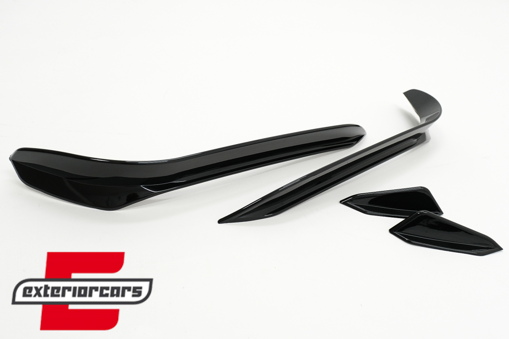 Prednji flapovi (piano crna) / VW Golf 7.5 GTI 5G Hatchback (2017-2020) - Slika 4
