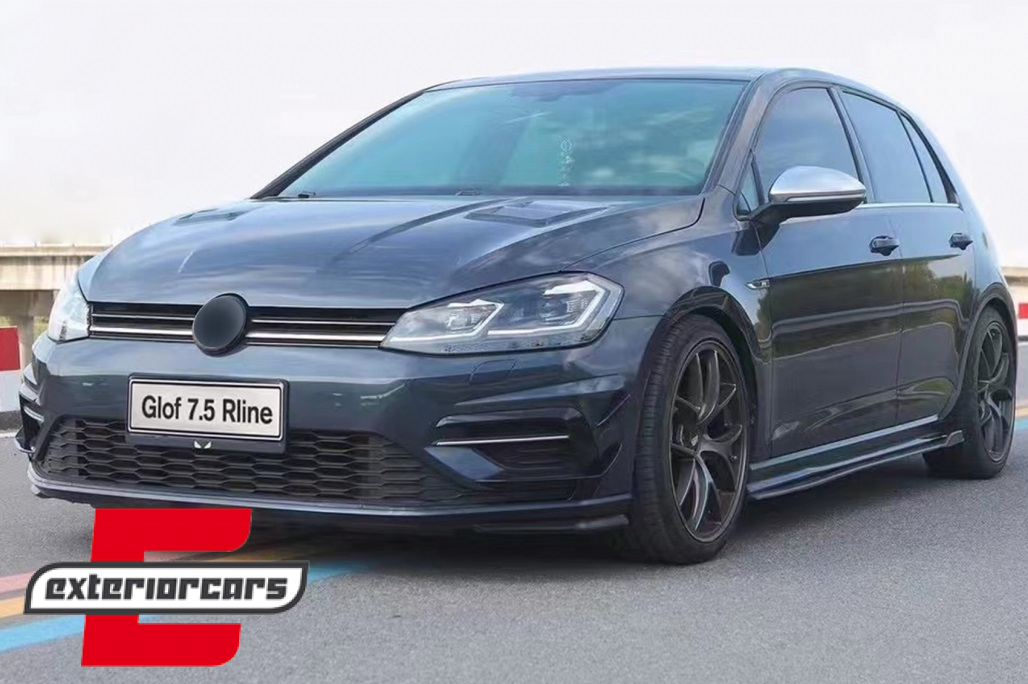 Prednji flapovi (piano crna) / VW Golf 7.5 5G R Hatchback (2017-2020) - Slika 7