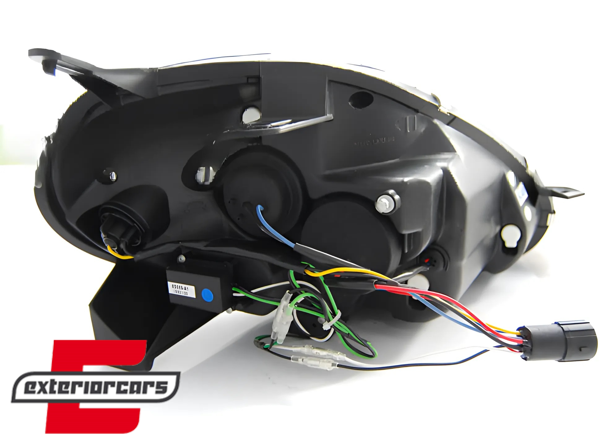 Prednja svjetla LED DAYLIGHT (chrome) / Fiat Grande Punto (2008-2009) - Slika 2