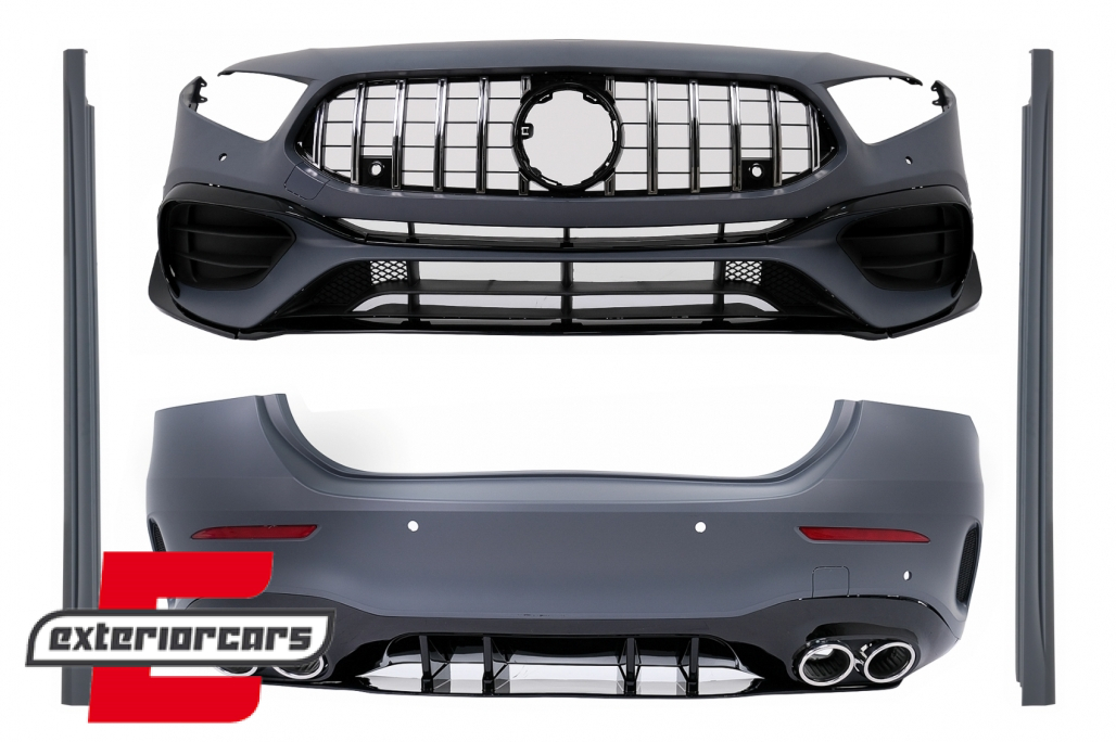 Bodykit A45 AMG dizajn / Mercedes A-klasa V177 limuzina 4 vrata (2018-2022)