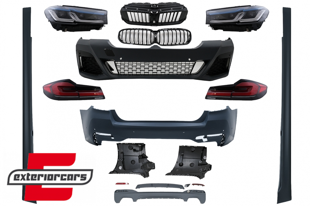 Bodykit M paket dizajn pretvorba u G30 LCI 2020 dizajn / BMW serije 5 G30 (2017-2019) - Slika 58