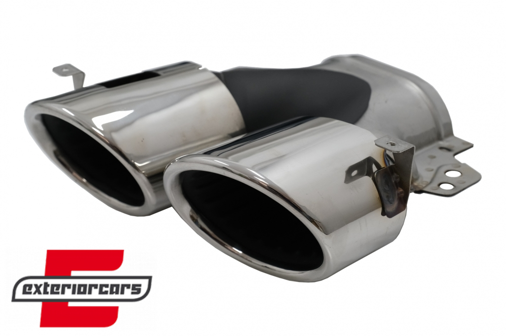 Difuzor zraka & nastavci auspuha AMG GLA45 S dizajn (chrome) / Mercedes GLA SUV H247 Sport Line (2020-2023) - Slika 7