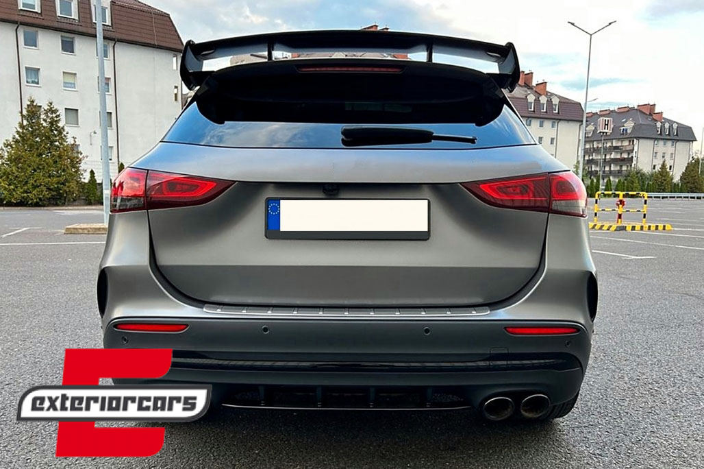 Difuzor zraka & nastavci auspuha AMG GLA45 S dizajn (Night paket) / Mercedes GLA SUV H247 Sport Line (2020-2023) - Slika 10