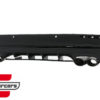 Difuzor zraka & nastavci auspuha AMG GLA45 S dizajn (Night paket) / Mercedes GLA SUV H247 Sport Line (2020-) - Slika 2