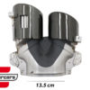 Difuzor zraka & nastavci auspuha AMG GLA45 S dizajn (Night paket) / Mercedes GLA SUV H247 Sport Line (2020-) - Slika 6
