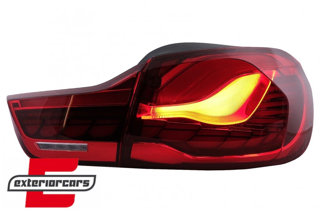 OLED stražnja svjetla SEQ žmigavci (crvena) / BMW serije 4 F32 F33 F36 M4 F82 F83 (2013-03.2019) - Slika 11