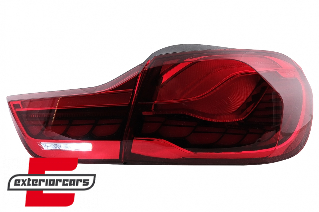 OLED stražnja svjetla SEQ žmigavci (crvena) / BMW serije 4 F32 F33 F36 M4 F82 F83 (2013-03.2019) - Slika 14
