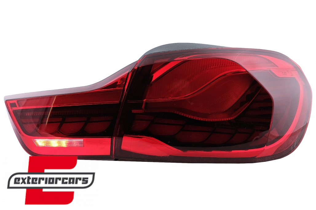 OLED stražnja svjetla SEQ žmigavci (crvena) / BMW serije 4 F32 F33 F36 M4 F82 F83 (2013-03.2019) - Slika 15