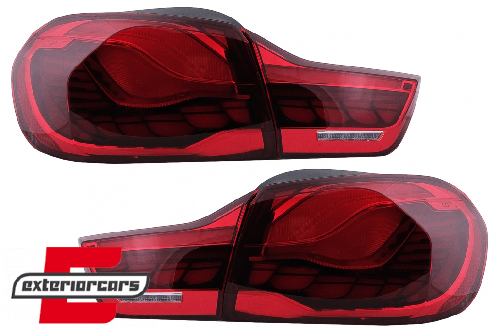 OLED stražnja svjetla SEQ žmigavci (crvena) / BMW serije 4 F32 F33 F36 M4 F82 F83 (2013-03.2019) - Slika 17